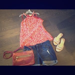 15$ NWOT Micheal Kors silk tank.